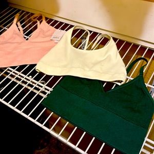 ✨💕Set of THREE ~SIZE XS BRALETTES